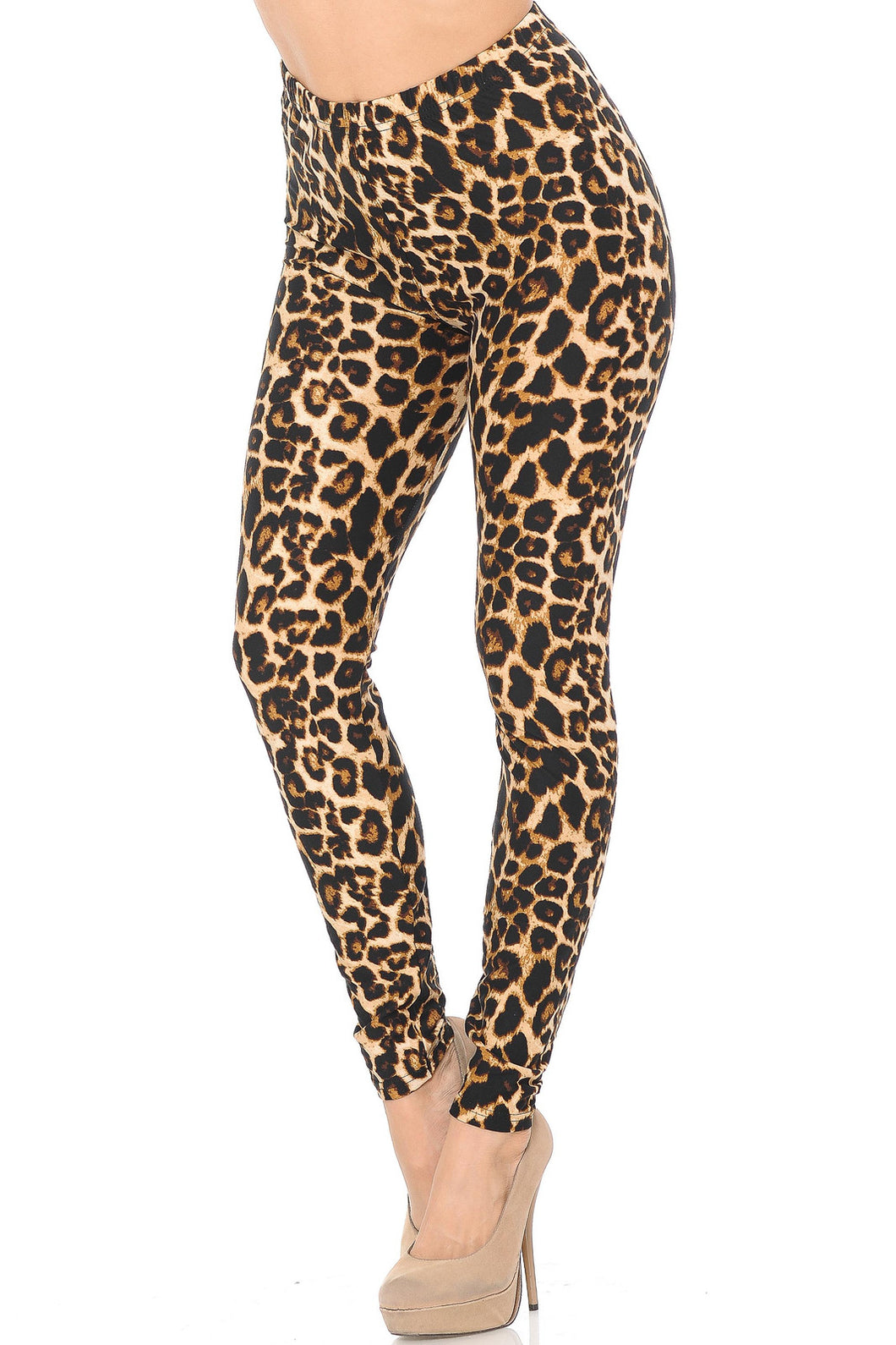 Lean Bold and Beautiful Leopard Full Length