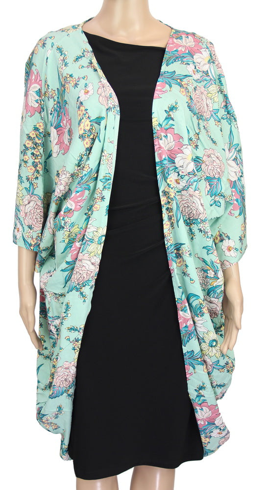 Kimono Mint Floral