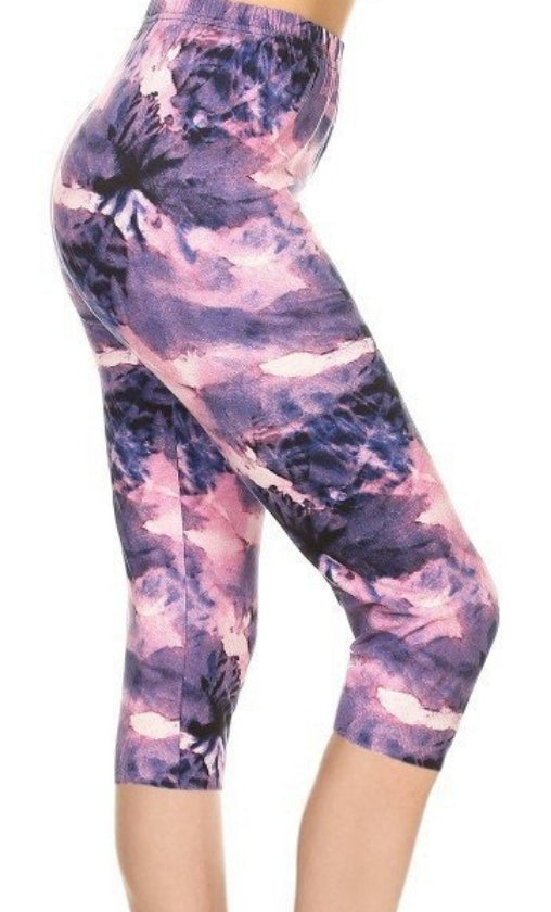 Lean Capri Purple Storm