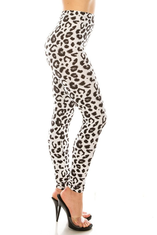 Lean White Leopard Full Length